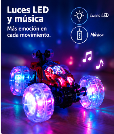 Coche Acrobático Radiocontrol PlanetKids™