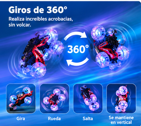 Coche Acrobático Radiocontrol PlanetKids™