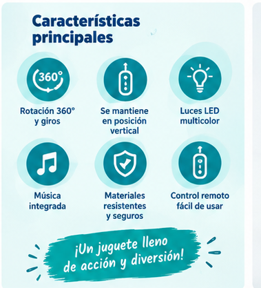 Coche Acrobático Radiocontrol PlanetKids™