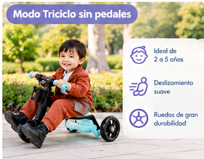 Scooter Crece Conmigo 3 en 1 PlanetKids™