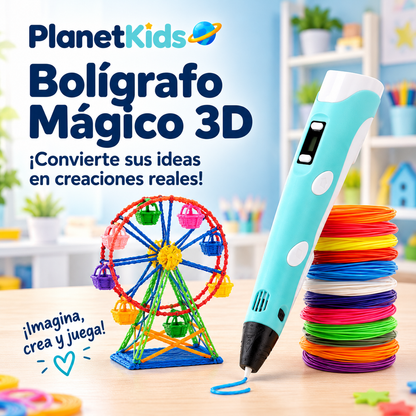 Boligrafo Mágico 3D PlanetKids™