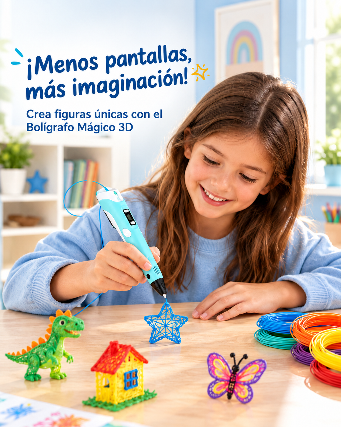 Boligrafo Mágico 3D PlanetKids™