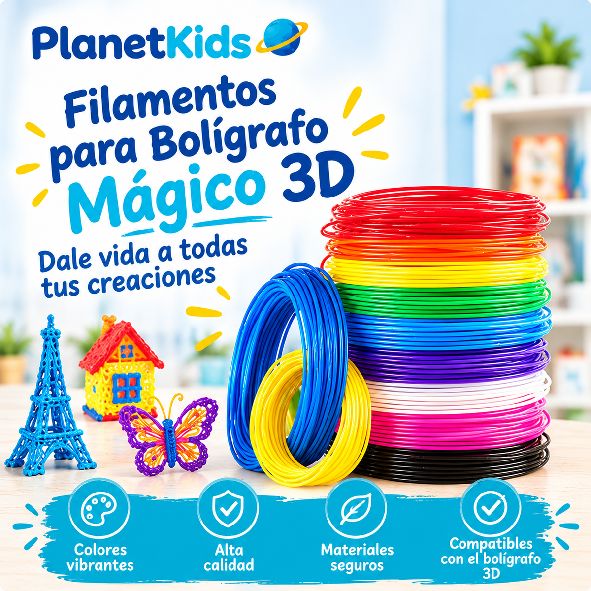 Recambios Boligrafo Magico 3D PlanetKids™
